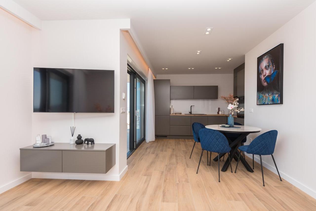 Luxury Adria Sea & City View Apartment Makarska Exterior foto